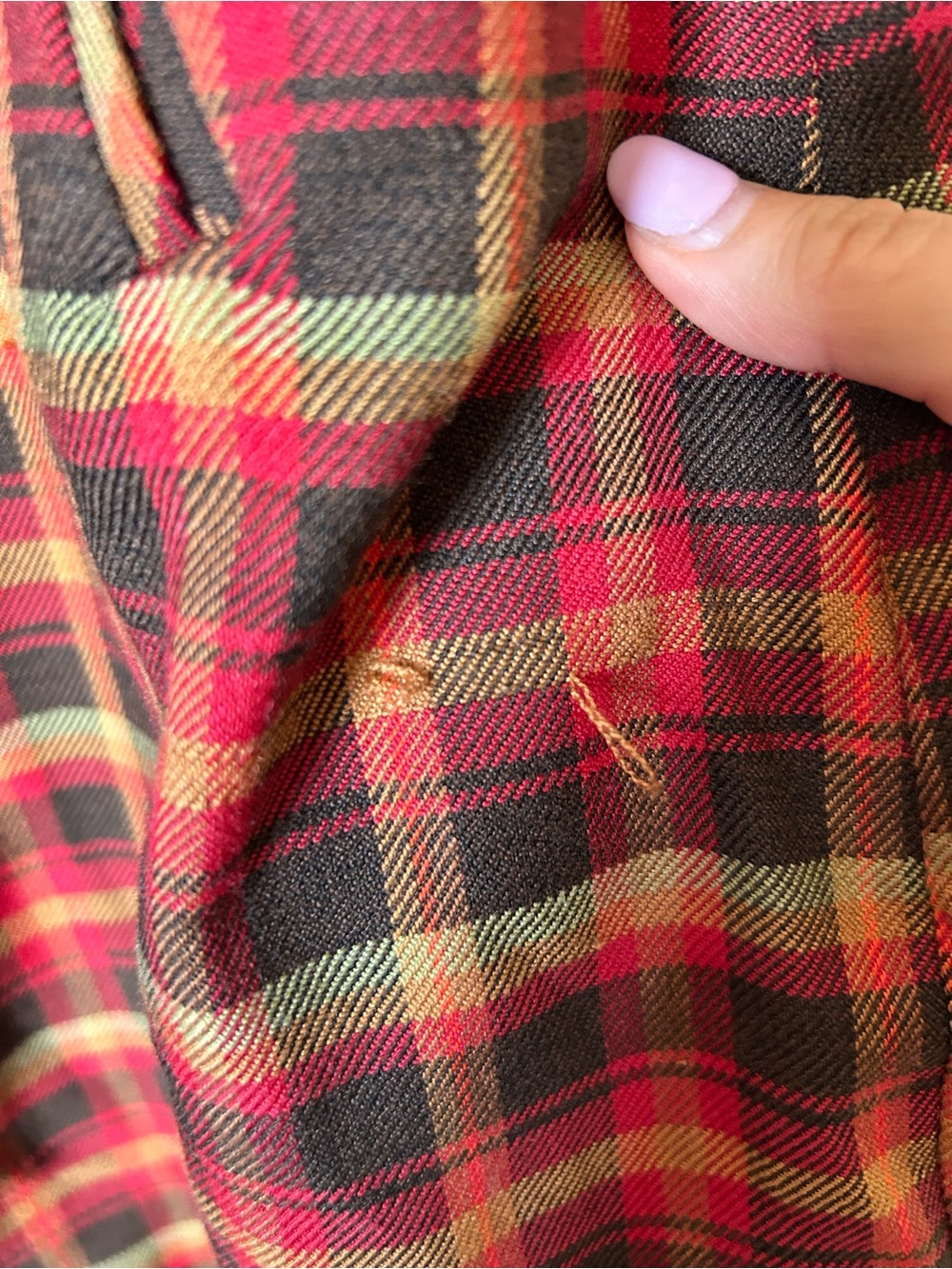 90s Y2K Plaid Jumper Dress Women’s Small Sleeveless Grunge Academia Schoolgirl - Picture 4 of 11